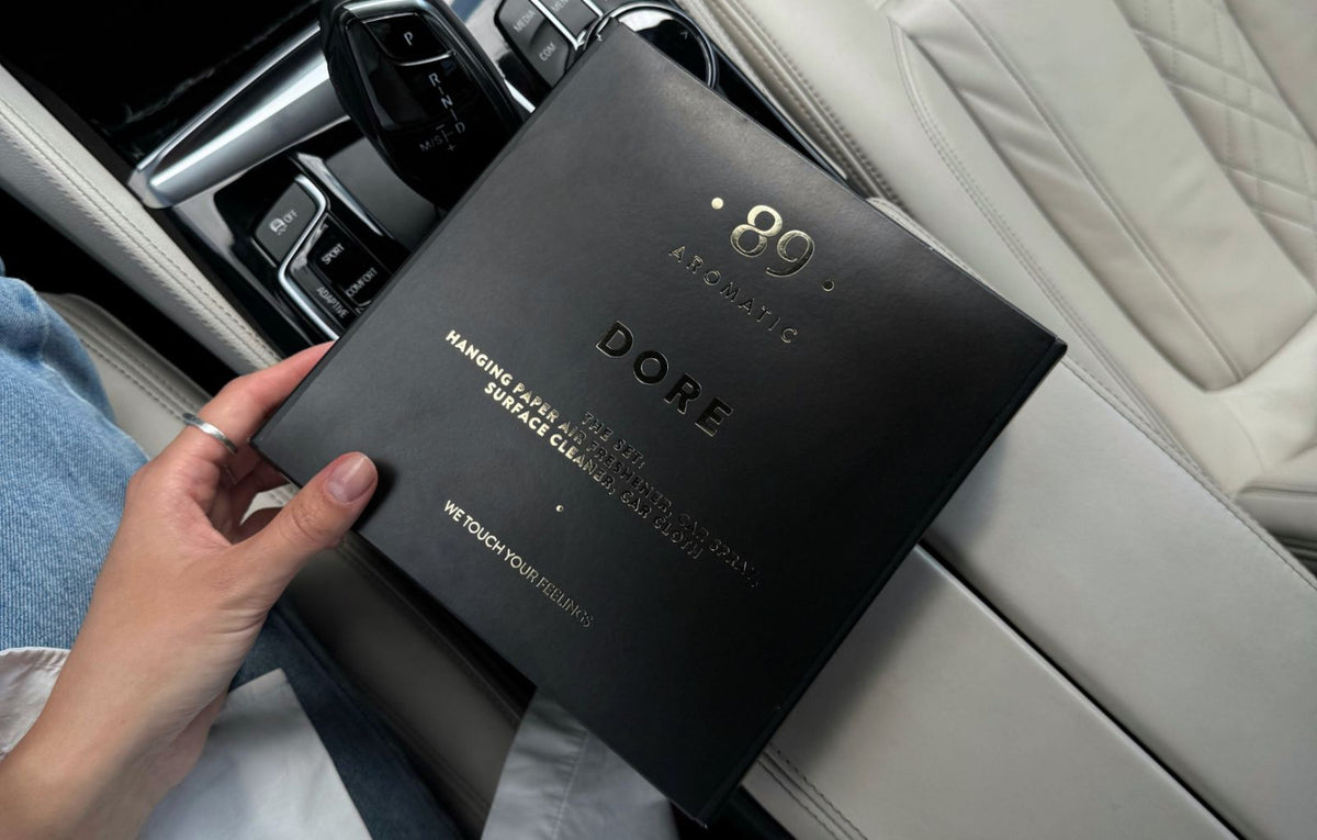 Aromatic 89 all-in-one car care set contents