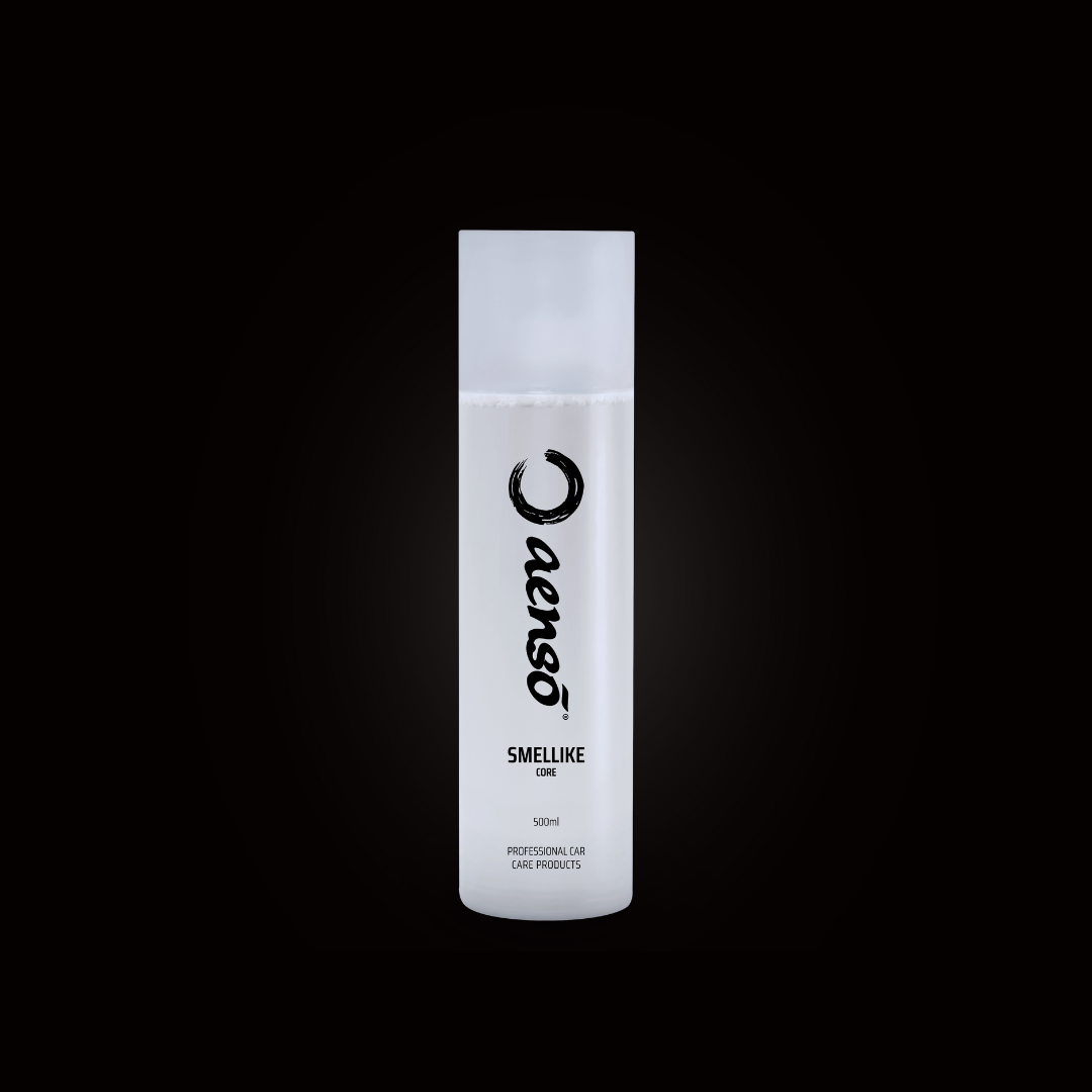 Interior fragrance spray used as a finishing touch after car detailing