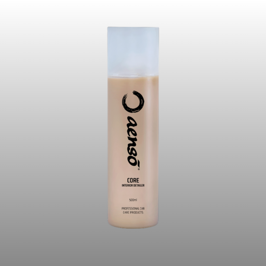 Aenso Core interior detailer 500ml spray for a clean, matte finish on dashboards and trim