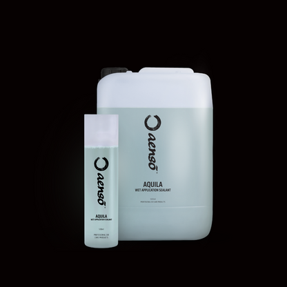 Aenso Aquila Wet Application Sealant bottle and canister front view