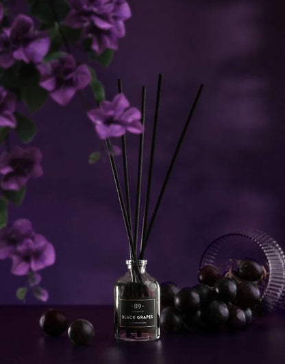 Aromatic 89 reed diffuser in a home interior