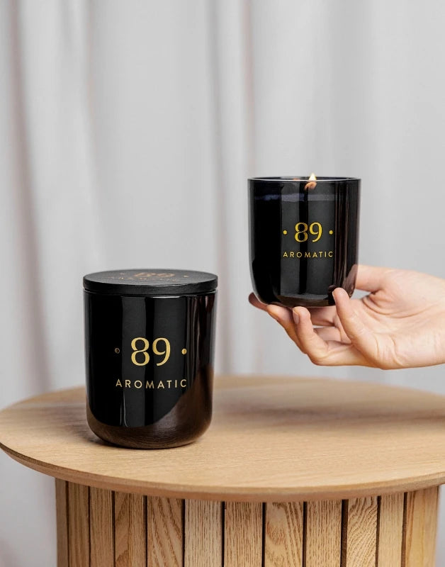 Aromatic 89 scented candle detail