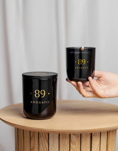 Aromatic 89 scented candle detail
