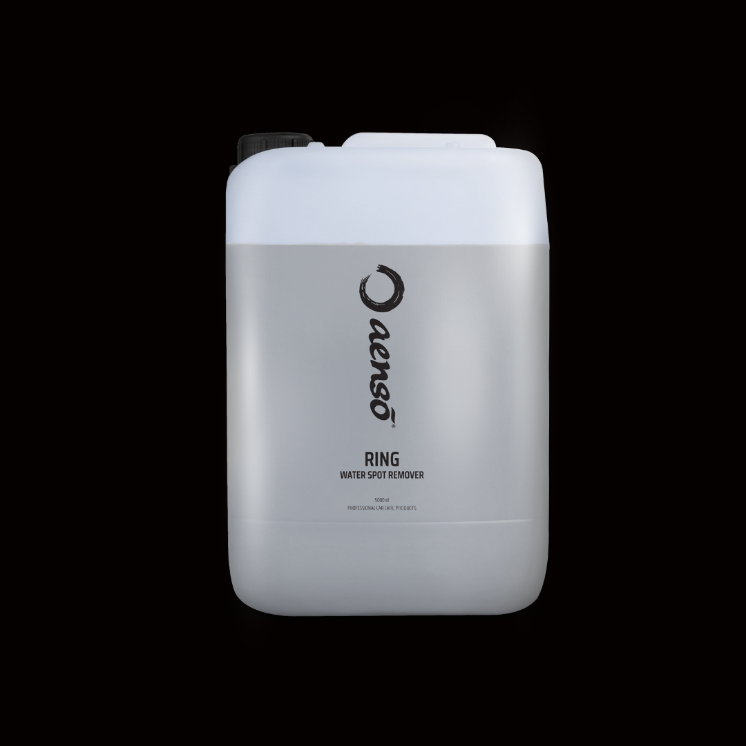 Ring water spot remover for car cleaning and detailing