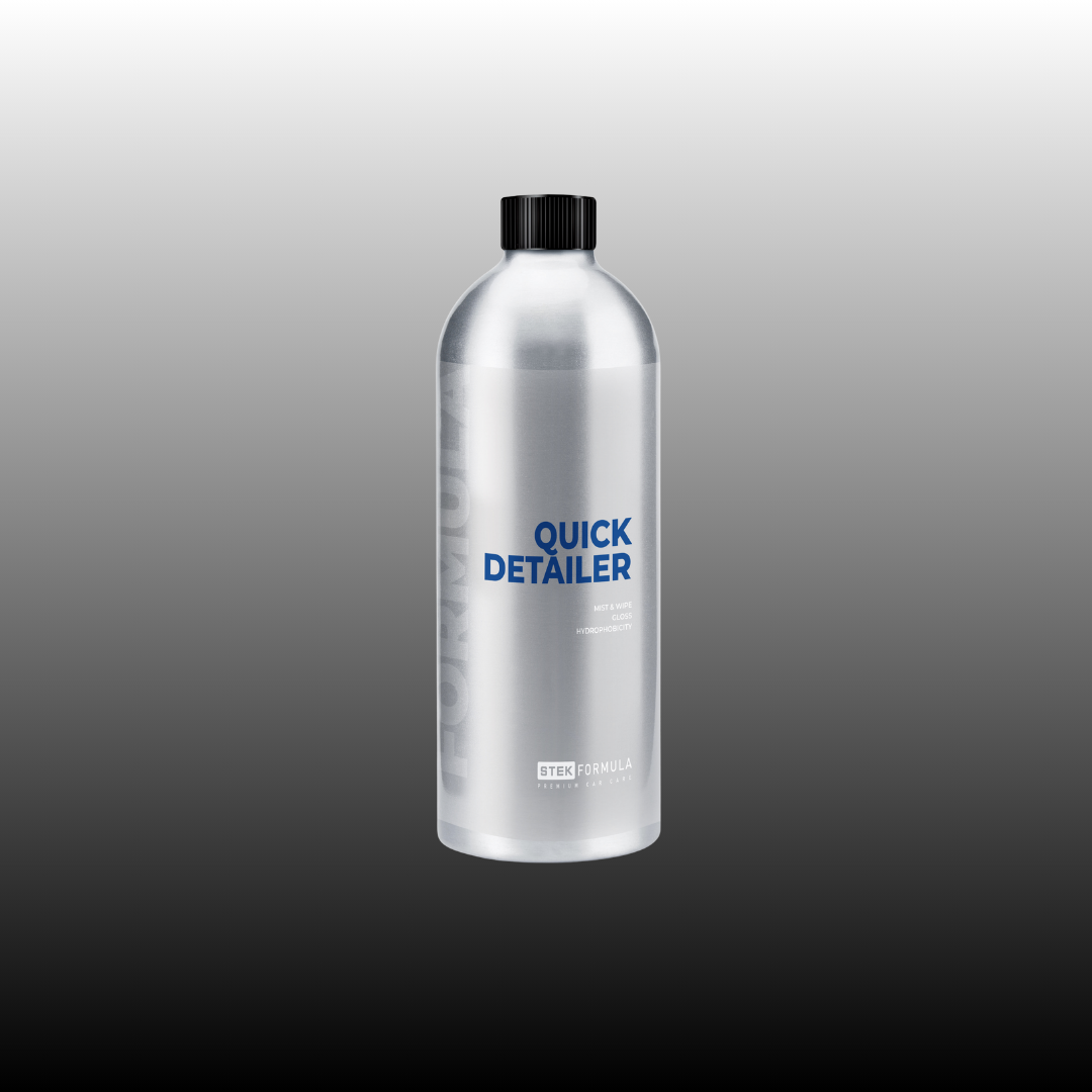 Quick Detailer Car maintenance spray used on coated vehicle