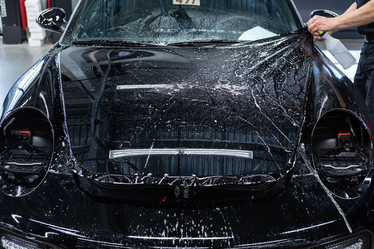 STEK DYNOblack gloss film with piano black finish