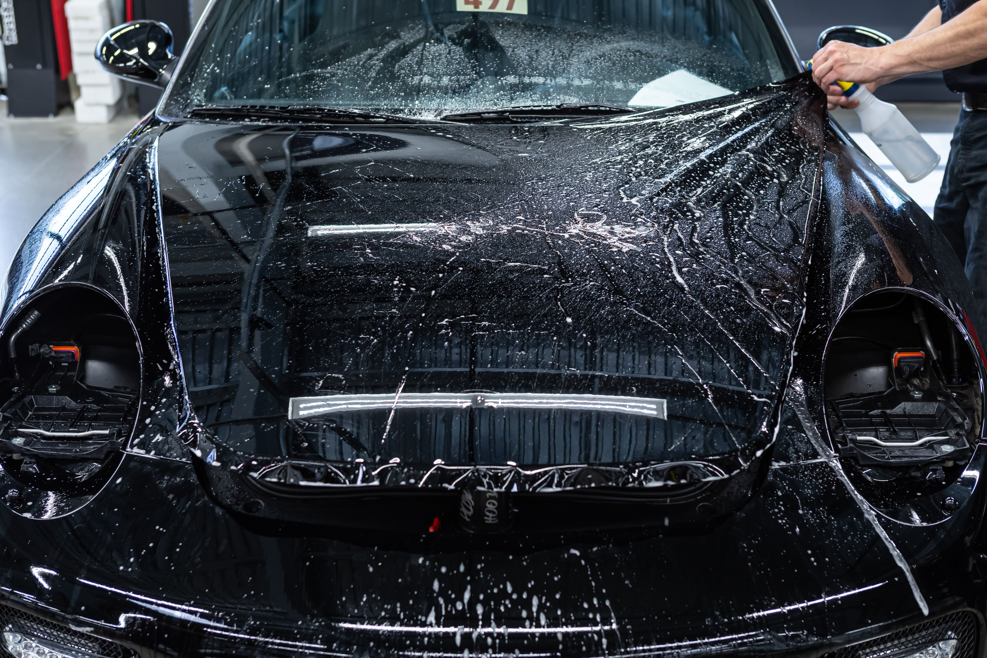 STEK DYNOblack gloss film with piano black finish