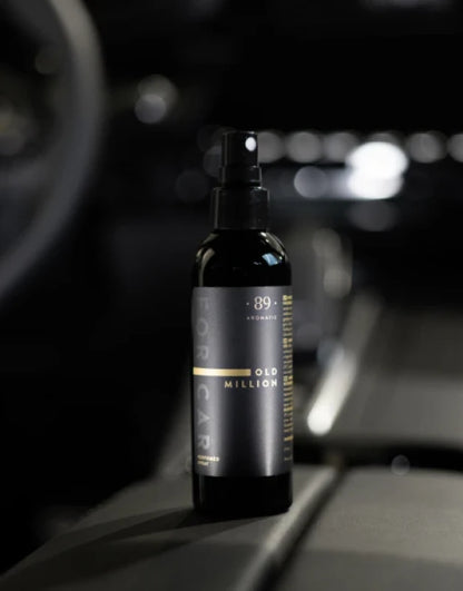 Aromatic 89 car fragrance spray bottle detail