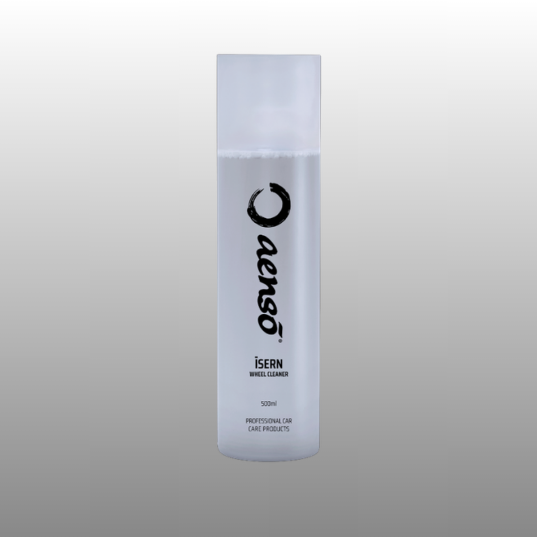 Aenso Isern wheel cleaner 500ml spray bottle for removing brake dust and road grime from alloy wheels