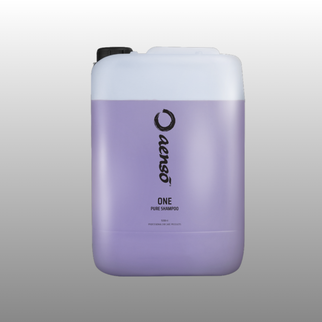 Aenso One pure car shampoo 5L canister for professional car detailing