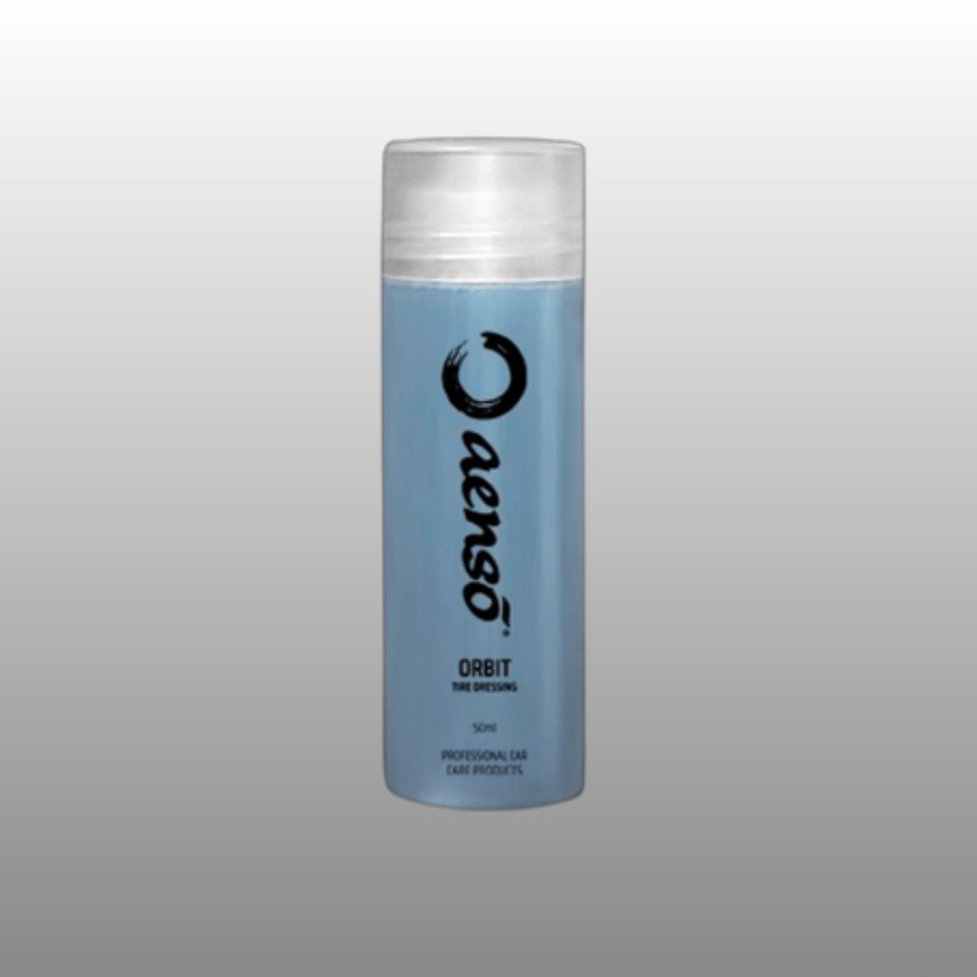 Aenso Orbit tyre dressing 50ml sample bottle