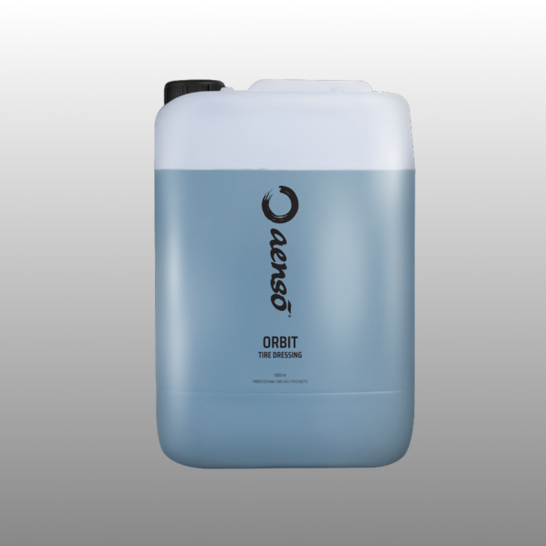 Aenso Orbit tyre dressing 5L canister for professional detailers