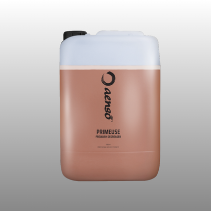 Aenso Primeuse pre-wash degreaser 5L canister for professional car detailers and valeters