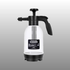 2L pump action foam and spray bottle with black trigger handle and interchangeable nozzle