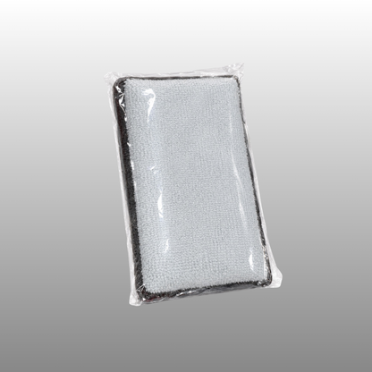 Microfibre scrubbing pad for car cleaning